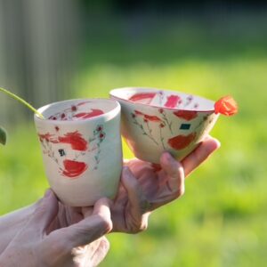 Tasse ou mug coquelicot