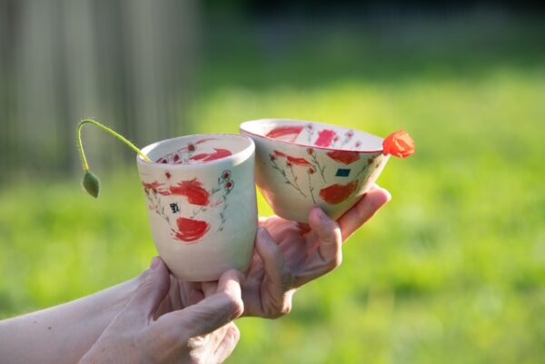 Tasse ou mug coquelicot
