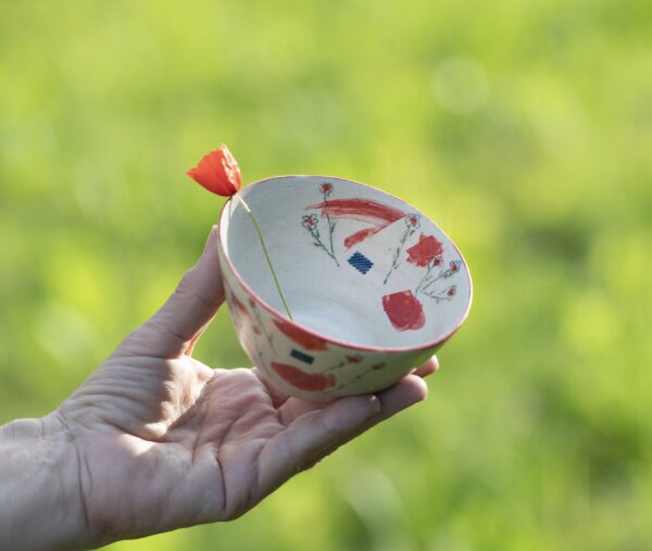Collection coquelicot porcelaine