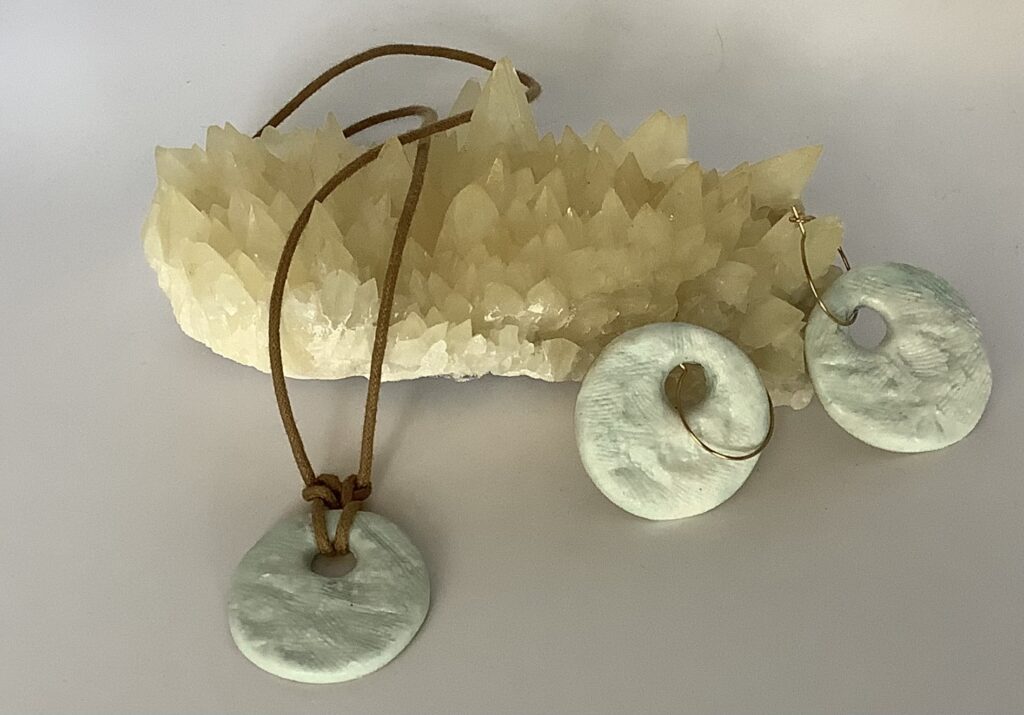 Parure écume de mer
