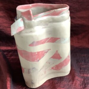Vase en grès. Forme libre