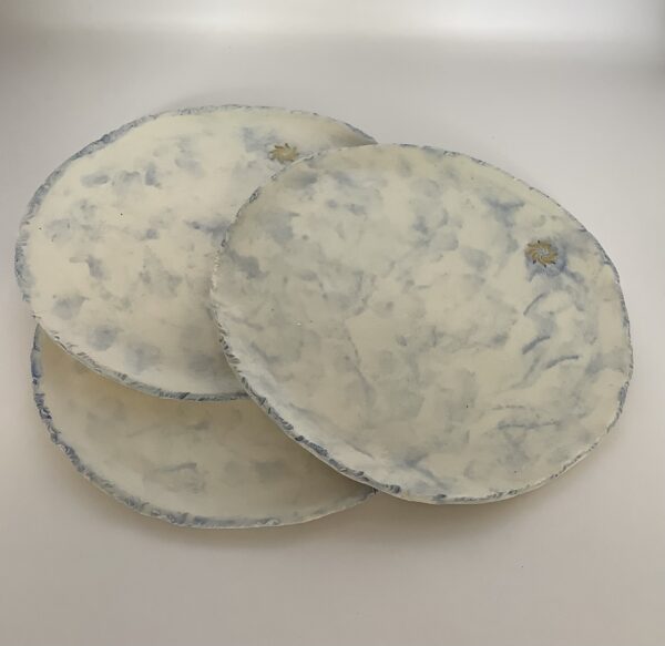 Collection Nuage – Plat à cake & petits plats dessert en porcelaine – Image 5